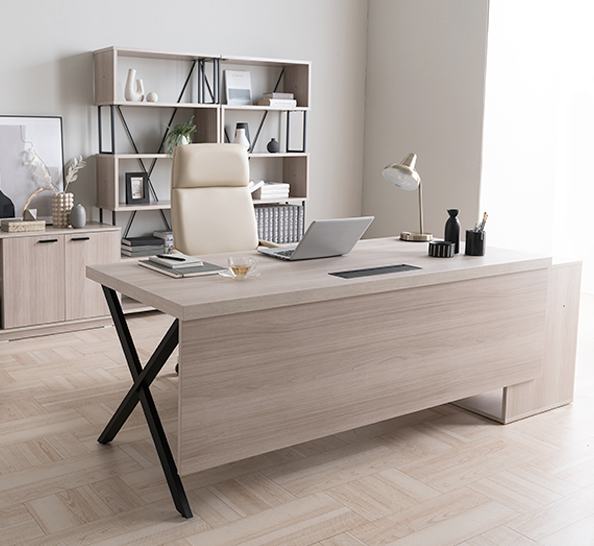 [리바트하움] 8000G 철제다리책상