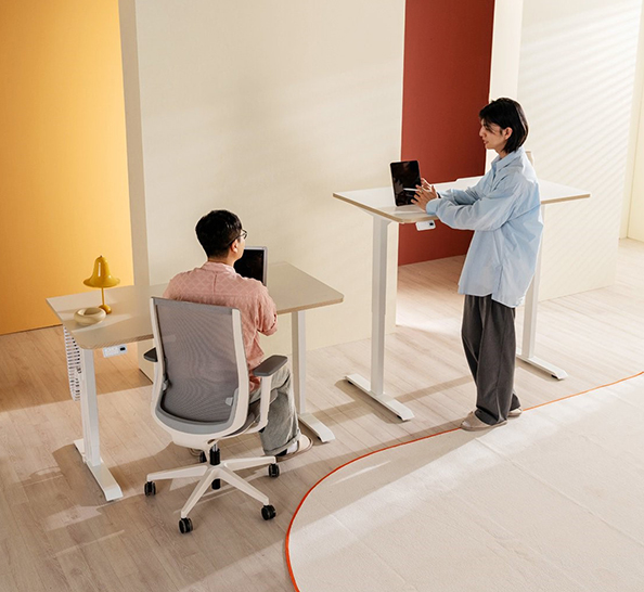 [리바트하움] New 듀얼모터 높이조절 모션데스크 D750