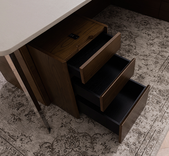 [리바트오피스]휴니어스 3단 서랍장 볼캐스터형