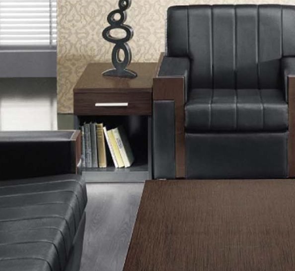 [리바트오피스] 카이저 8100G 임원용 소파 협탁