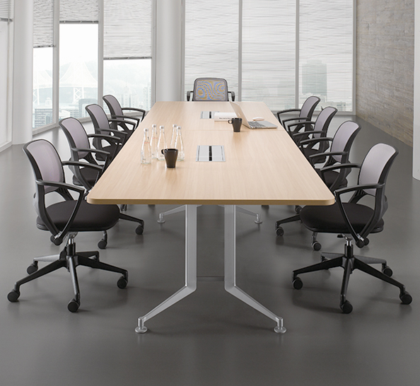 [리바트오피스] HC5 500G 10-12인용 독립형 회의테이블