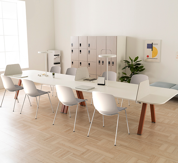 [리바트하움] 다목적 회의용 모브 의자 4-leg 타입