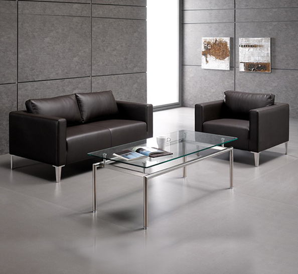 [리바트오피스] RS701 임원용 가죽소파 1인 2인