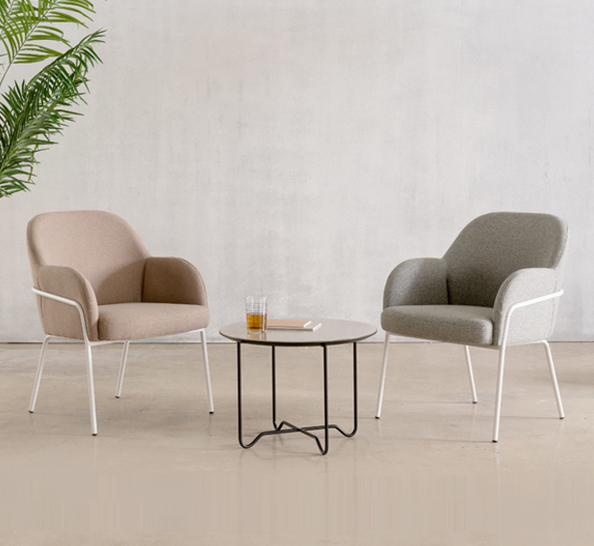 [리바트오피스] MOCHA 모카 패브릭 소파 1인