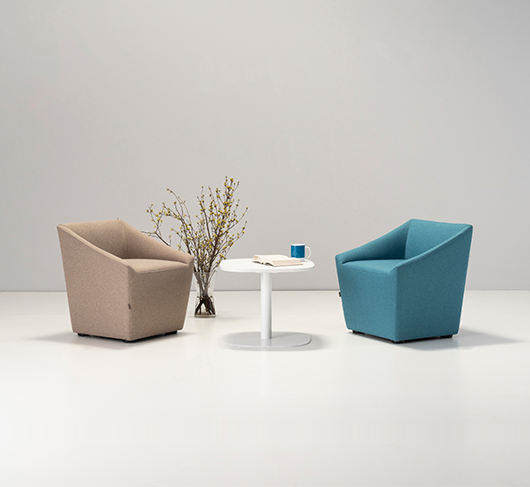 [리바트오피스] NIEVE 패브릭 소파 1인