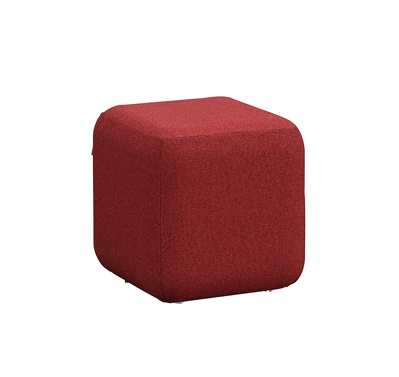 [리바트오피스] C600G 패브릭 사각스툴