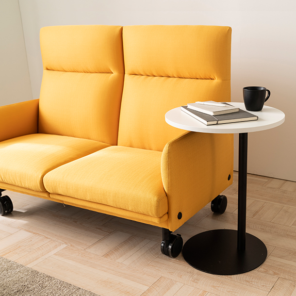 [리바트오피스] 아카이브 세트테이블 원형 