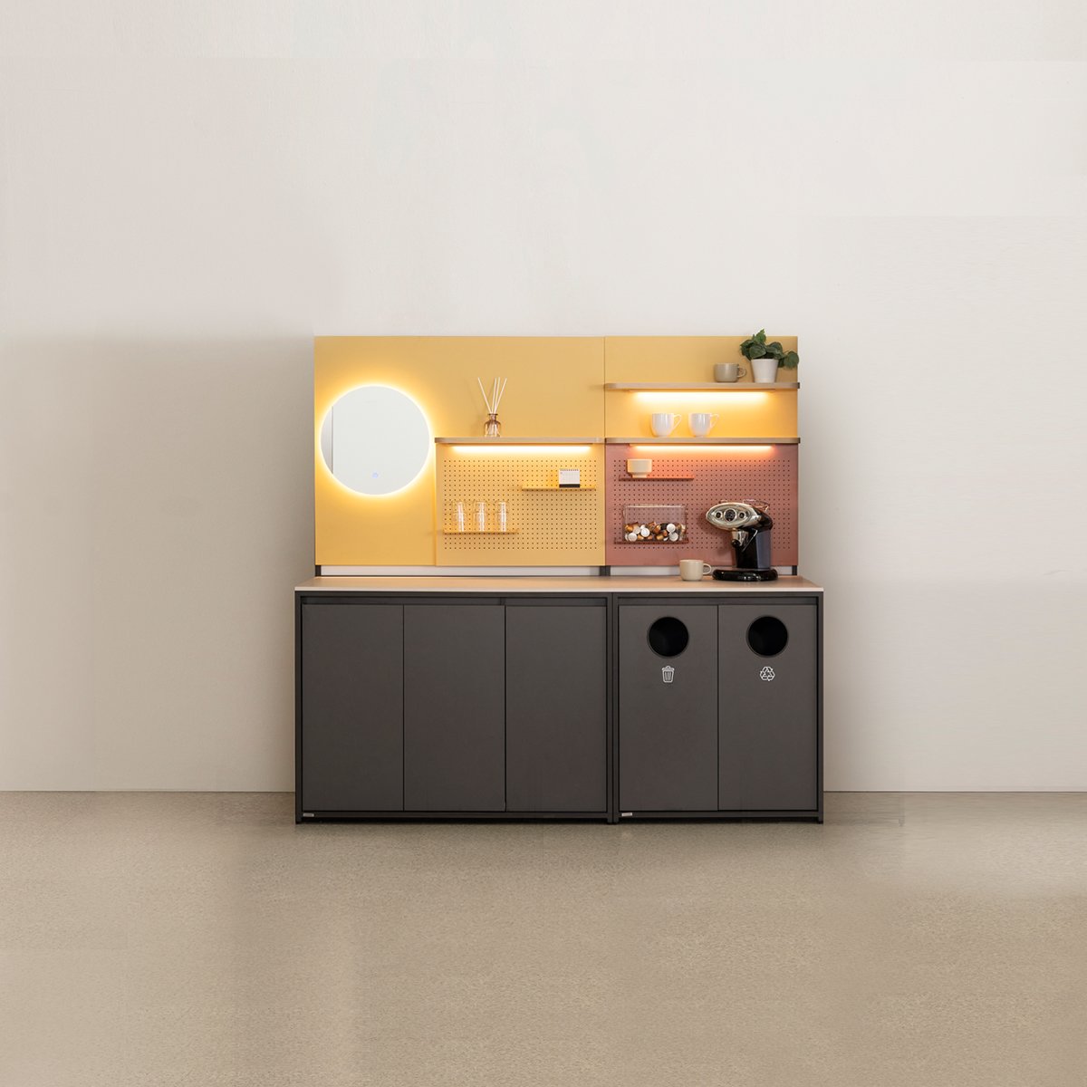 [리바트오피스] 팔레트 시스템장 2000 풀패키지