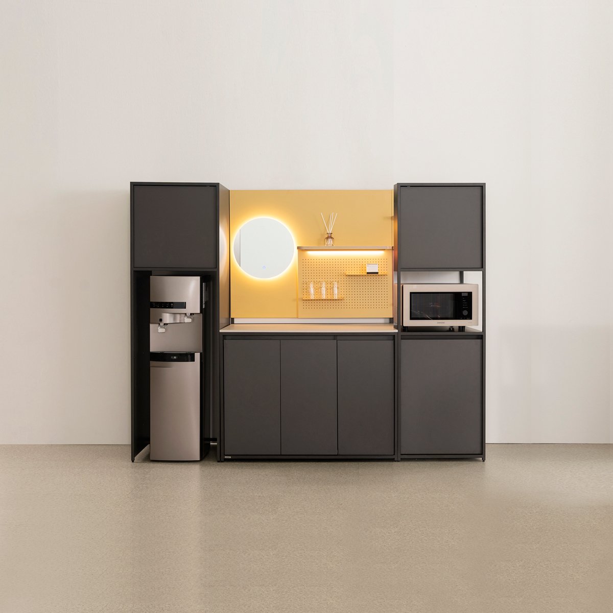 [리바트오피스] 팔레트 시스템장 2400 풀패키지