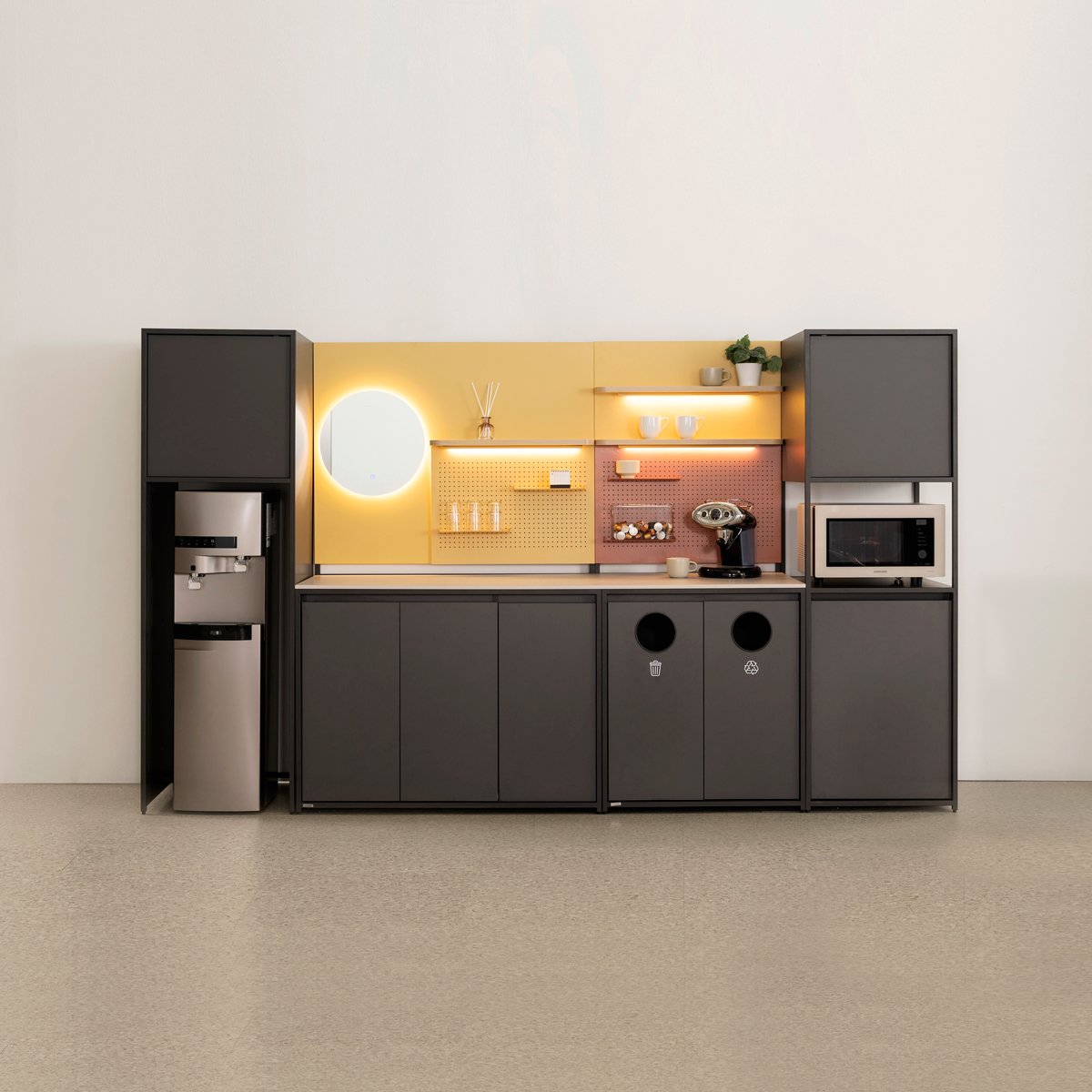 [리바트오피스] 팔레트 시스템장 3200 풀패키지