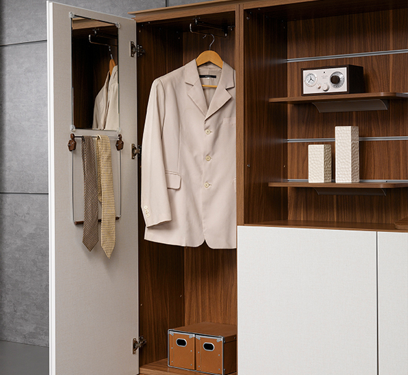 [리바트오피스]EX302G 옷장 좌형 우형