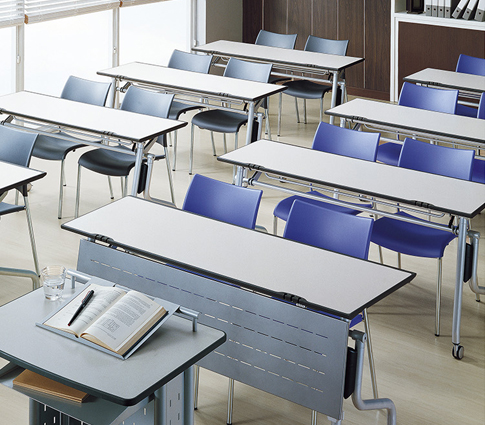 [리바트오피스] SWING 전면 노출형 테이블 일반형