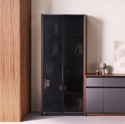 [리바트오피스] 몬테 전면 유리책장